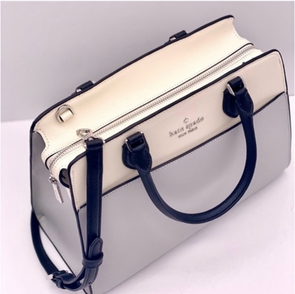 NWT Kate Spade Madison Colorblock Medium Satchel and Matching Wallet Set - Picture 5 of 10